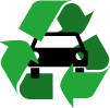 Logo recyclage auto