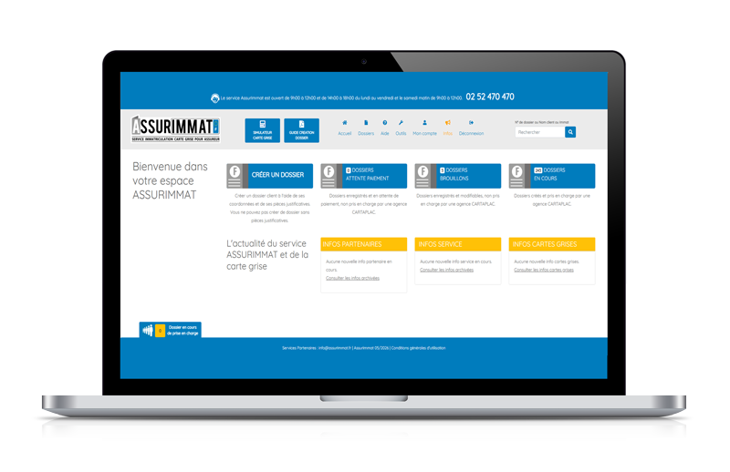 Interface ASSURIMMAT